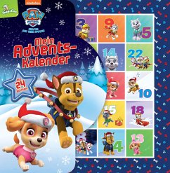 Paw Patrol mein Adventskalender 24 Büchlein