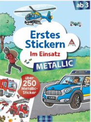 Erstes Stickern Metallic - Im Einsatz