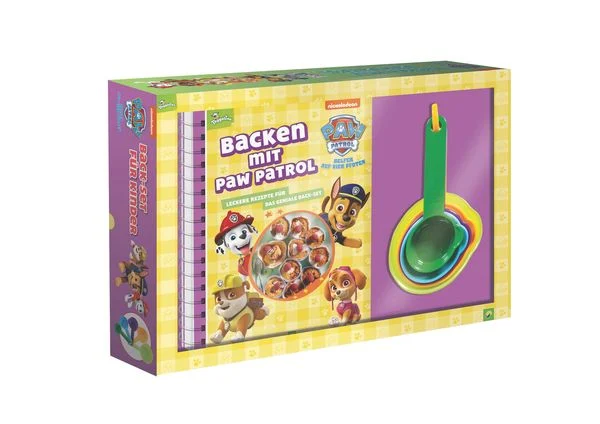 Backen mit Paw Patrol -Backset für Kinder